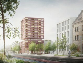 Siegerentwurf städtebaulich-freiraumplanerischen Realisierungswettbewerb „Quartiersentwicklung Maximilianstraße“ 