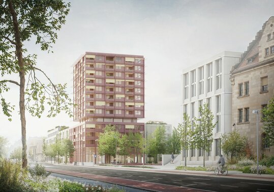 Siegerentwurf städtebaulich-freiraumplanerischen Realisierungswettbewerb „Quartiersentwicklung Maximilianstraße“ 