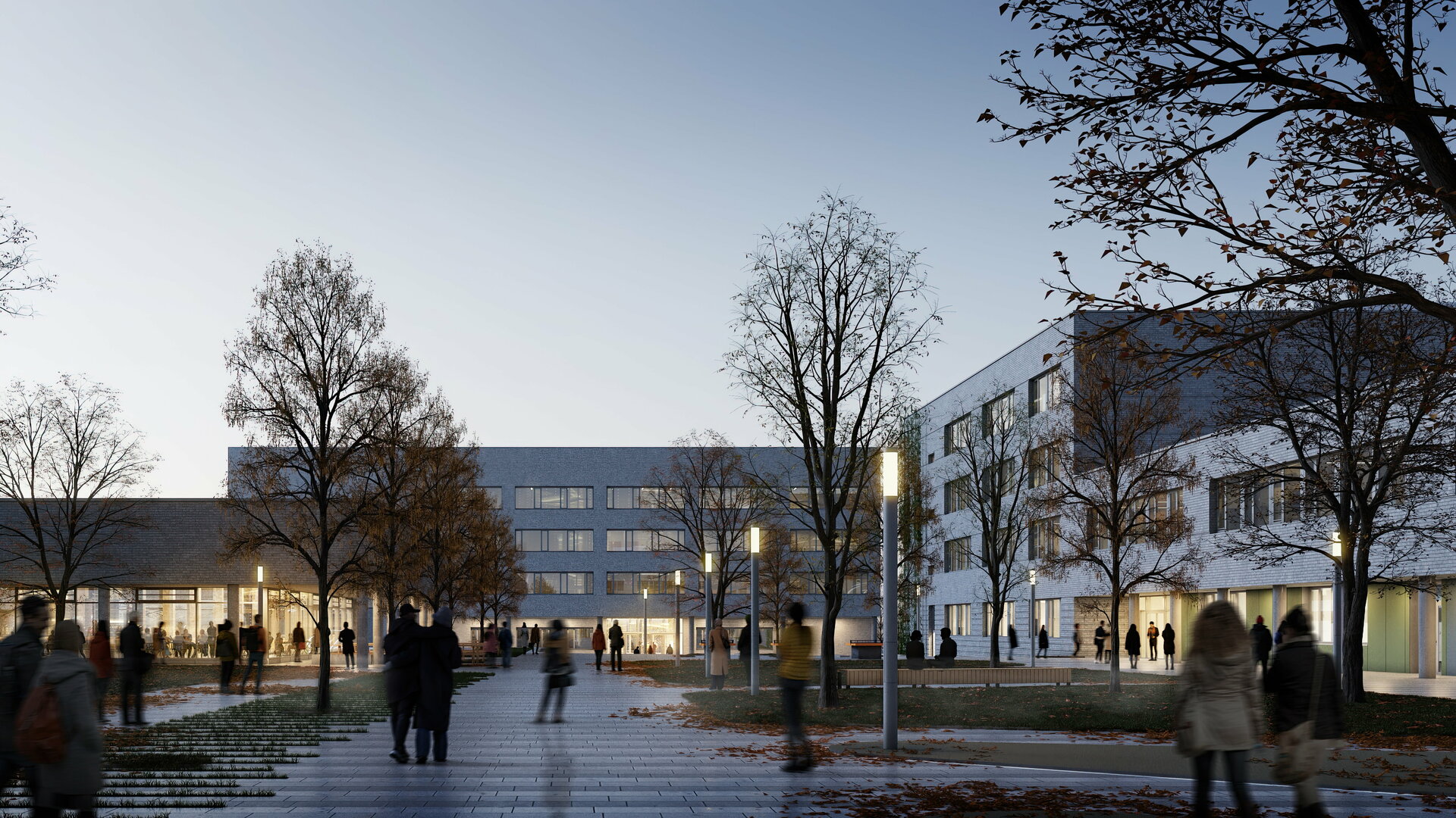 Perspektive Campusband mit BON