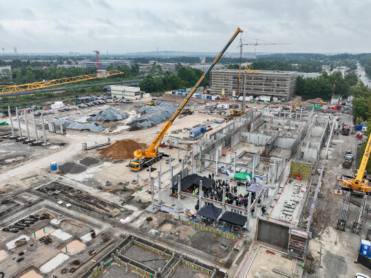 Baufeld Schulzentrum Breslauer Straße Nürnberg