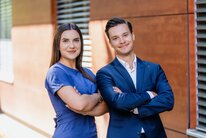 Tabea Saal und  Lucas Batek