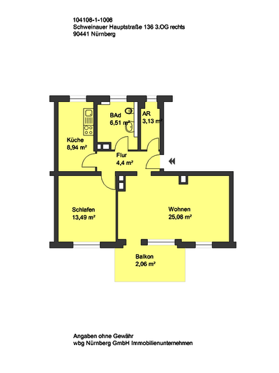 Wohnungsgrundriss