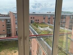 Dachterrassenaussicht mit franz. Balkon