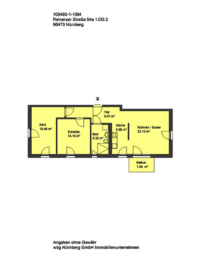 Wohnungsgrundriss