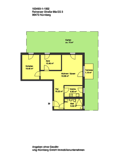 Wohnungsgrundriss