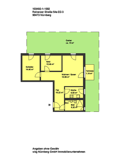 Wohnungsgrundriss