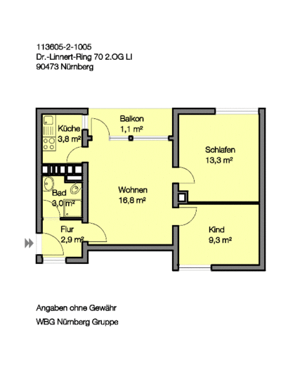 Gemütliche 3 Zimmer Wohnung im Grünen ab SOFORT!! - Photo 2