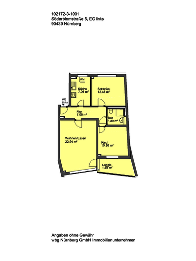 Wohnungsgrundriss