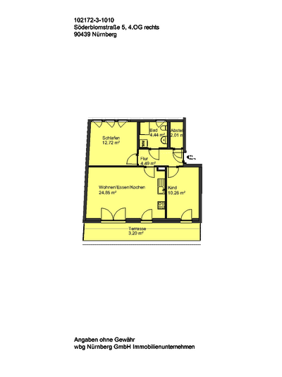 Wohnungsgrundriss