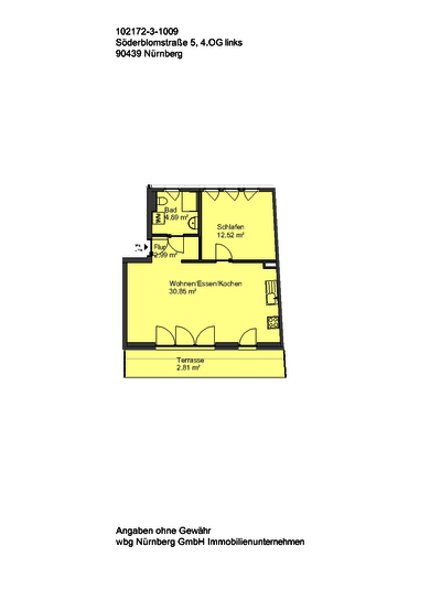 Erstbezug durch Aufstockung - 01.09.2026! - Schöne 2-Zimmer-Wohnung mit Terrasse - Photo 2