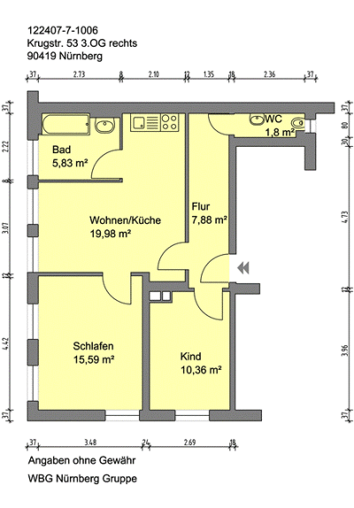 Grundriss aktuell