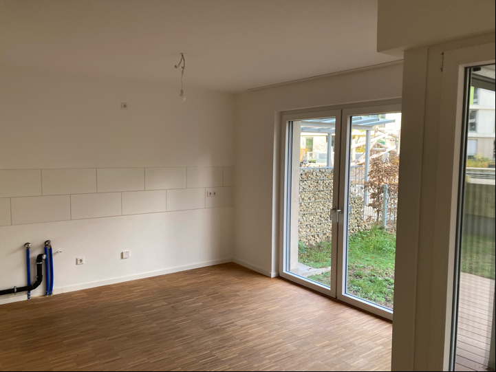 Wohnraum mit offener Küche