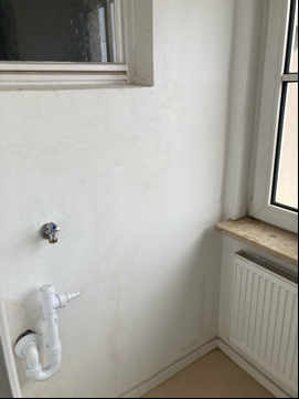 Kammer für Waschmaschine