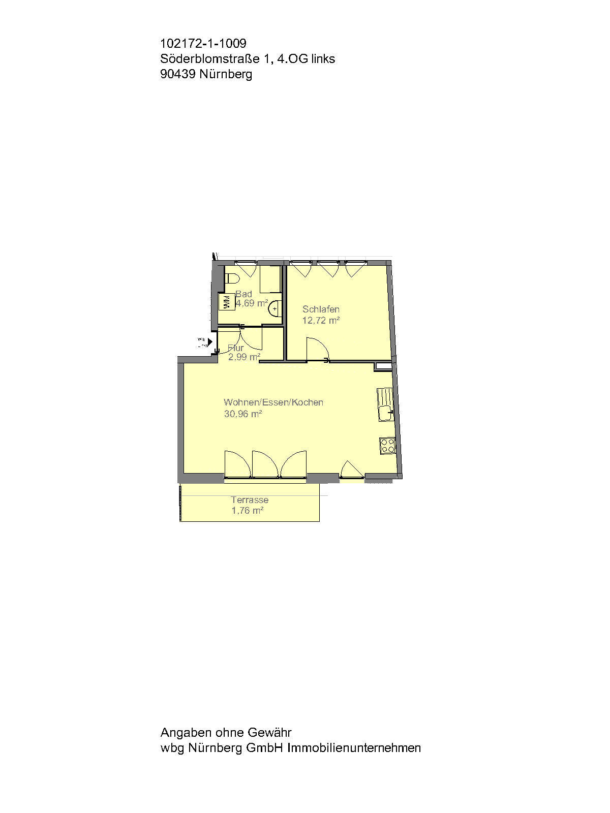 Wohnungsgrundriss