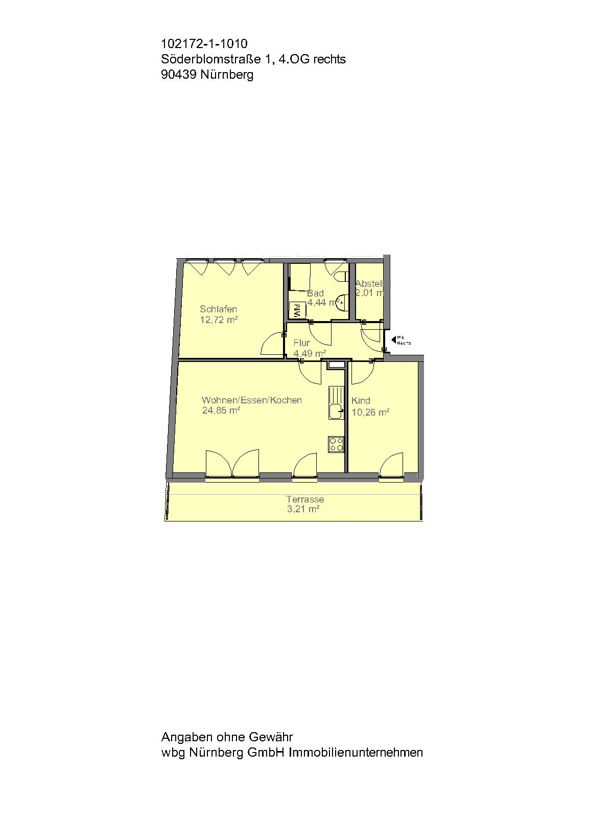 Wohnungsgrundriss