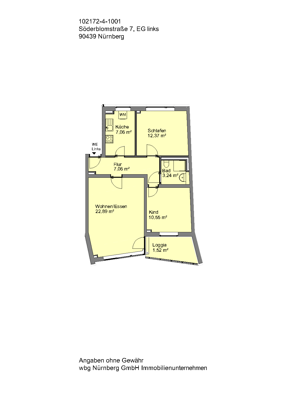 Wohnungsgrundriss