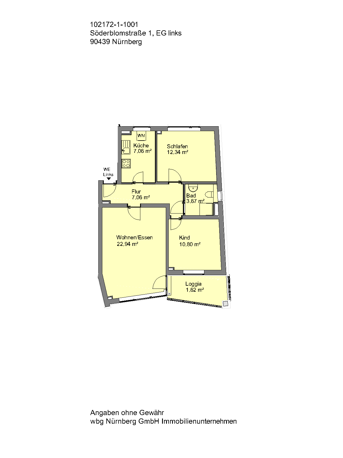 Wohnungsgrundriss