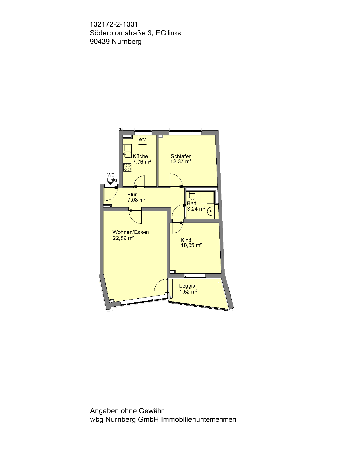 Wohnungsgrundriss