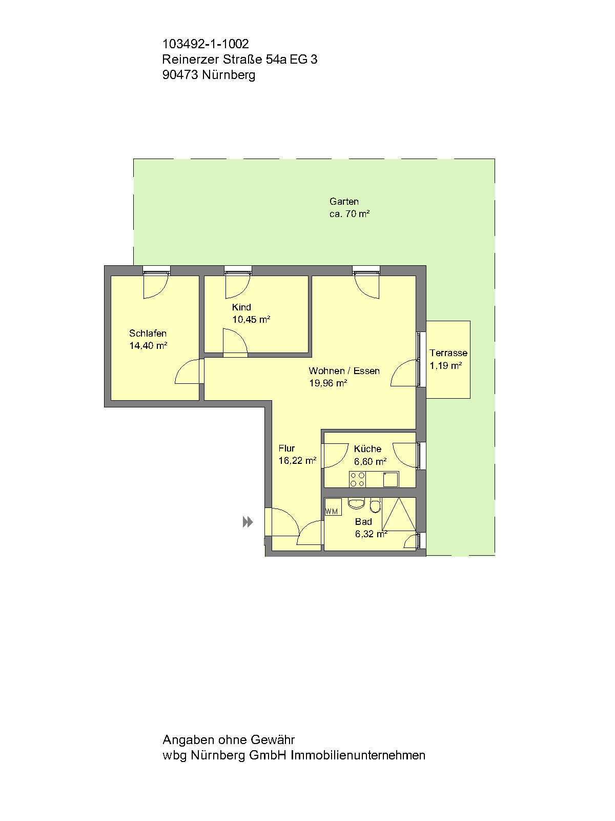 Wohnungsgrundriss