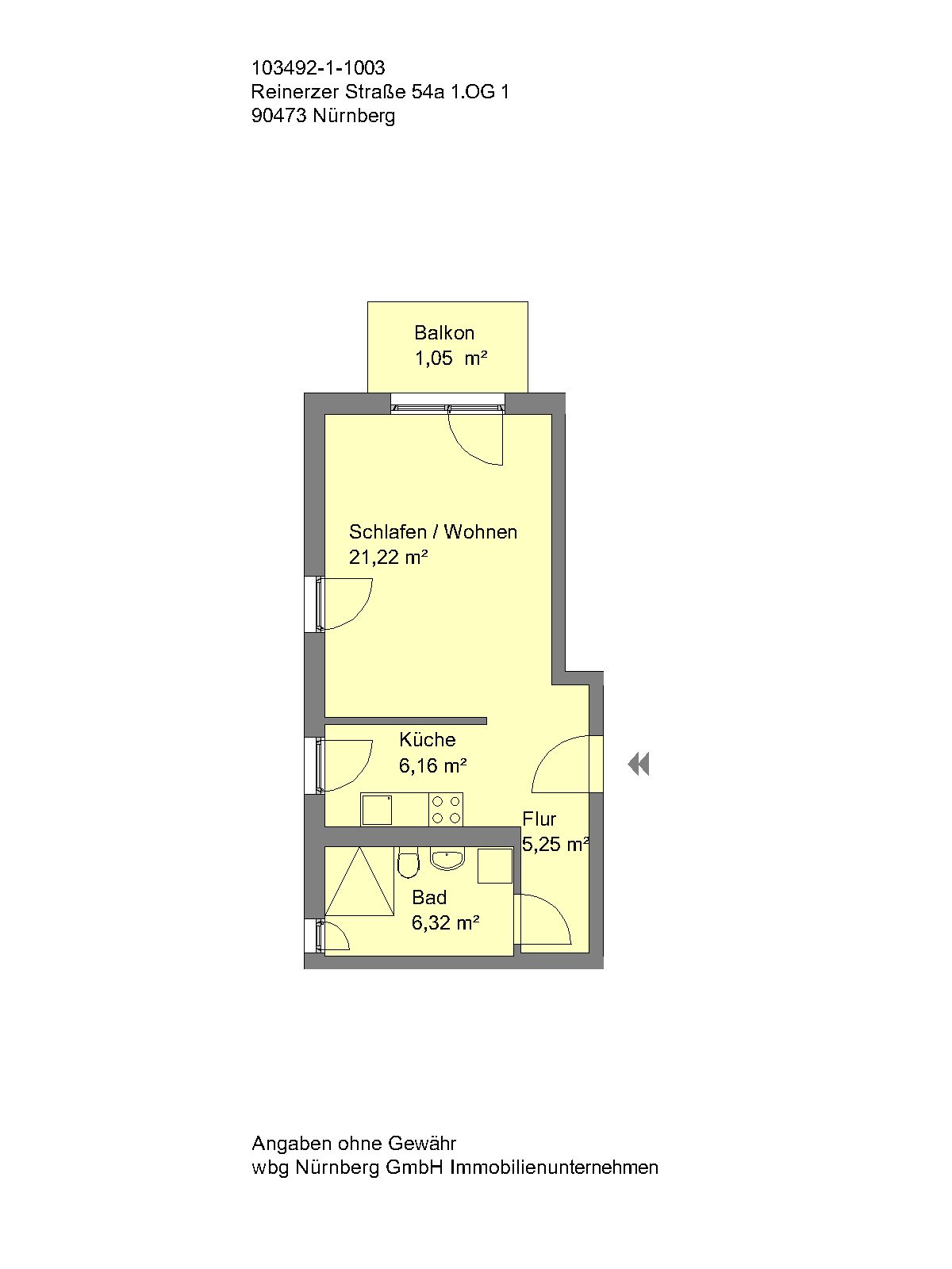 Wohnungsgrundriss