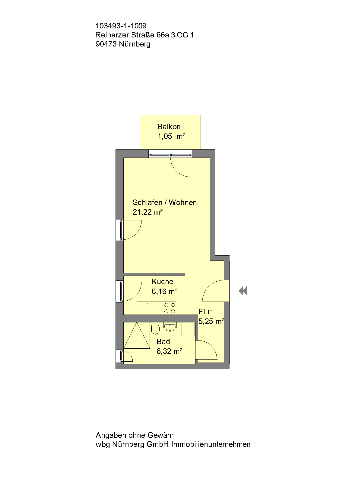 Wohnungsgrundriss