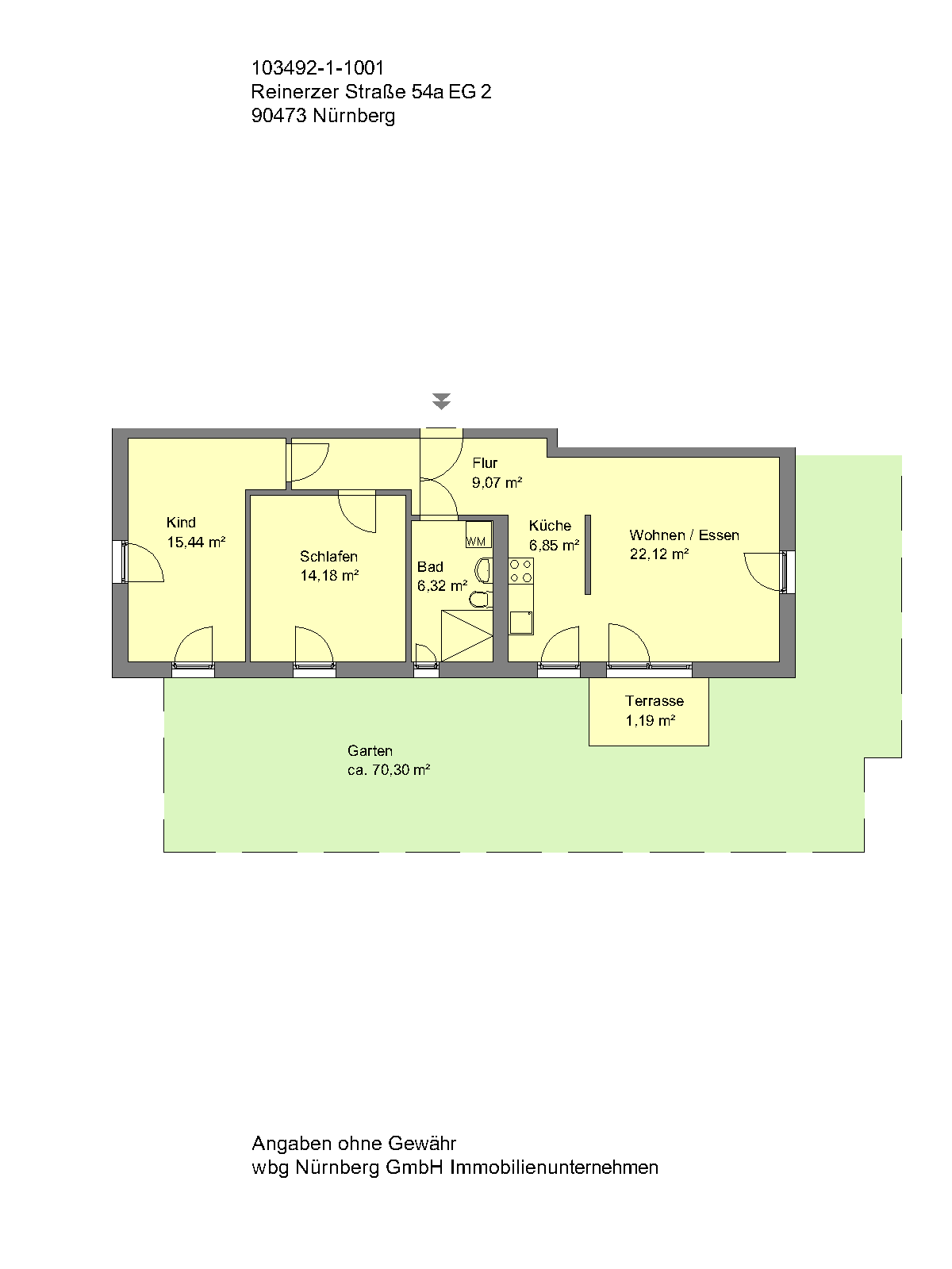 Wohnungsgrundriss